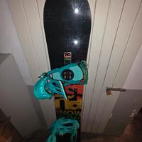 Snowboard SALOMON DRIFT ROCKET + ATTACCHI SALOMON 
