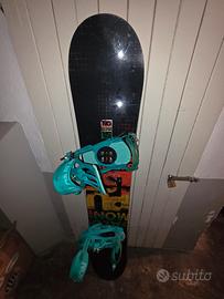 Snowboard SALOMON DRIFT ROCKET + ATTACCHI SALOMON 