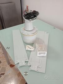 lampada ventola a 3 pale 