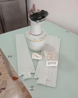 lampada ventola a 3 pale 