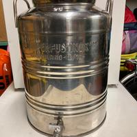 fustino in acciaio per olio da tavola a Firenze