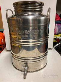 fustino in acciaio per olio da tavola a Firenze