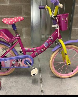 bicicletta disney per bambina diametro 16 
