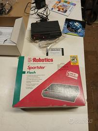 Us robotic modem esterno. Dotato di dischetti cari