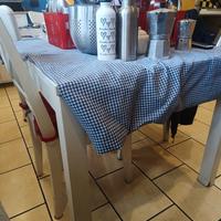 tavolo cucina IKEA bianco rettangolare allungabile