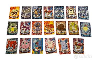 Lotto 20 Carte Pokemon Topps 1999 ITA Serie 1