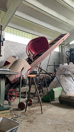 Nastro trasportatore legna da ardere