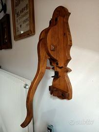 Cavatappi professionale da parete in legno