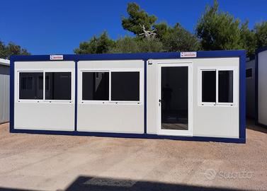 Box prefabbricato coibentato - dim.7,08x2,40m