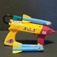 🚀 Pistola giocattolo con missili in gommapiuma