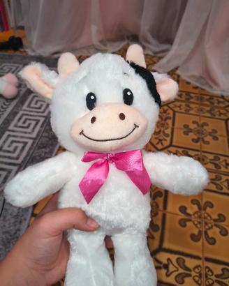 peluche mucca