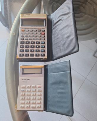 Calcolatrici Sharp anni '80