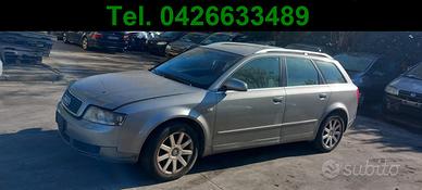 Ricambi usati AUDI A4 B6 SW 1.9 TDI 96kw- AVF