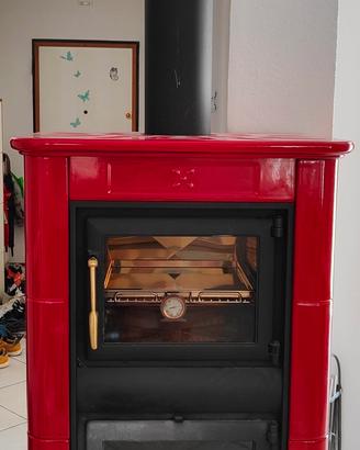 Piazzetta E900 M stufa a legna con ventilazione 