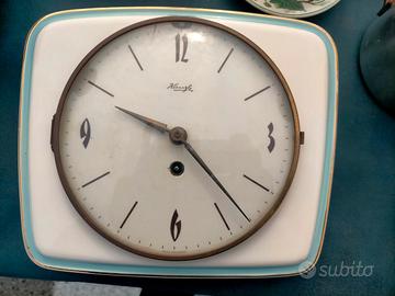 Orologio da parete vintage in ceramica Kenzli