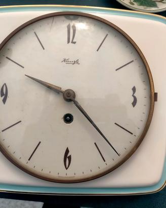 Orologio da parete vintage in ceramica Kenzli