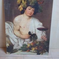 4 puzzle con supporto e vetro ognuno da 1000 pezzi