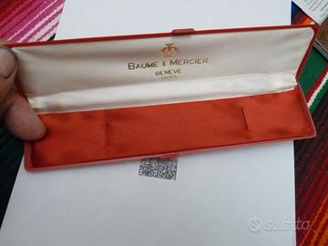 Baume & Mercier porta orologio vintage originale,
