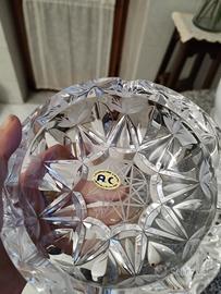 2 posaceneri in cristallo 