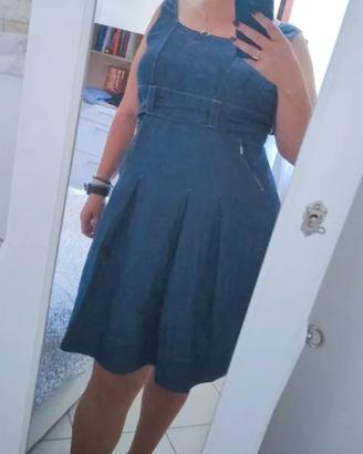 Vestito curvy in jeans