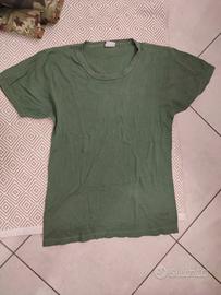 Maglietta verde militare Tg. L