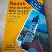 Carta fotografica Kodak Inkjet 50 fogli