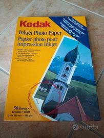Carta fotografica Kodak Inkjet 50 fogli