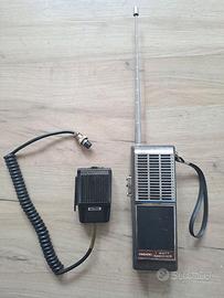 Radio cb portatile e microfono Astral vintage