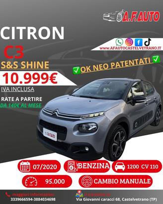 Citroen C3 PureTech 110 S&S Shine