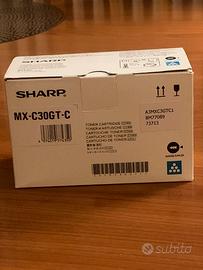 Toner Sharp MXC30GTC ciano