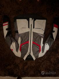 Giacca moto riflettente estiva