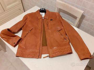 Giacca in pelle Blauer