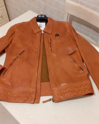 Giacca in pelle Blauer