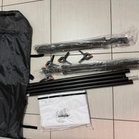 Aste piegabili per sfondo