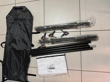 Aste piegabili per sfondo