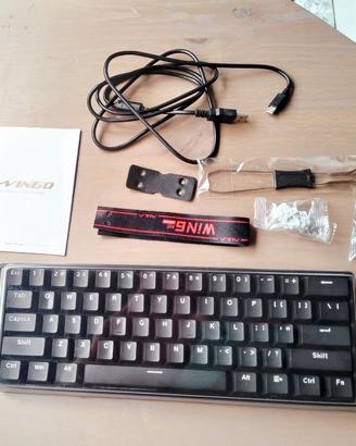 Tastiera Aula Wingo gaming meccanica luminosa