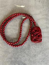 Collana con Drago Pixiu  in cinabro