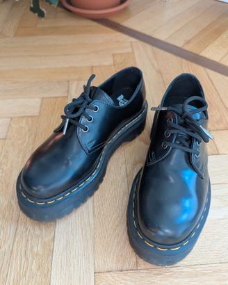 Dr Martens PLATFORM DI PELLE 1461