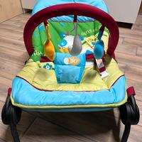 Sdraietta dondolo con giochini