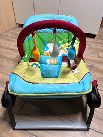 Sdraietta dondolo con giochini