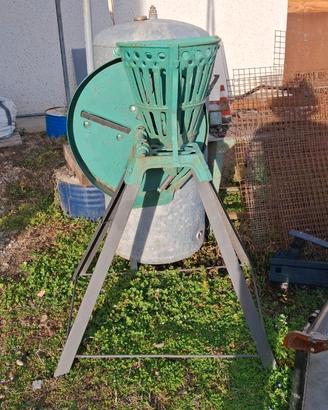 Antico trincia barbabietole ca. 1930, verde 124cm