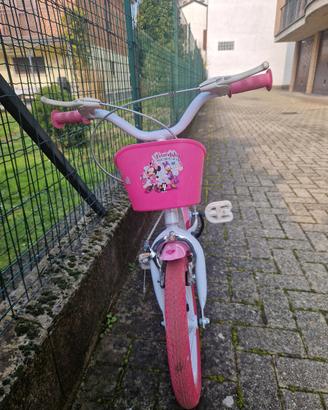 bicicletta minnie misura 14