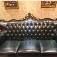 Divano in vera pelle