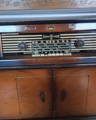 Mobile radio giradischi Vintage Pilot stereo