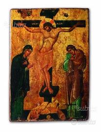 ICONA : Crocifissione, Ohrid, XIII sec
