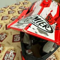 Casco da Cross Premier Rosso