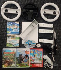 Nintendo wii + accessori + giochi