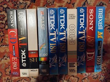 Vhs 180 minuti registrate una sola volta