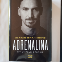 Zlatan Ibrahimovic libro adrenalina autografato