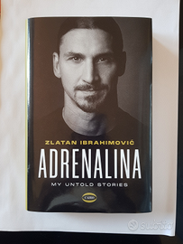 Zlatan Ibrahimovic libro adrenalina autografato